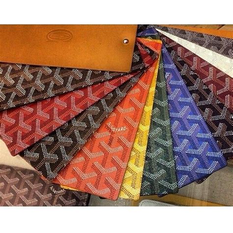 goyard colour code|best goyard color.